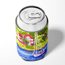 Load image into Gallery viewer, Sailboat on the lake Can or Bottle Beverage Insulator Hugger