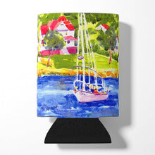 Load image into Gallery viewer, Sailboat on the lake Can or Bottle Beverage Insulator Hugger