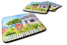 Load image into Gallery viewer, Houses Coasters - Set of 4 Lightweight Foam, Absorbent Drink Coasters