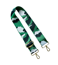 Load image into Gallery viewer, Camo Print Adjustable Bag Strap - Gold Hardware