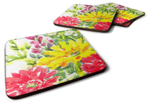 Load image into Gallery viewer, Flower Coasters - Set of 4 Lightweight Foam, Absorbent Drink Coasters
