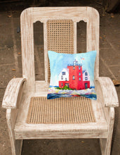 Load image into Gallery viewer, Lighthouse on the rocks Harbour Decorative   Canvas Fabric Pillow