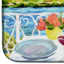 Load image into Gallery viewer, Afternoon of Grape Delights Wine Dish Drying Mat – Absorbent, Artistic Kitchen Essentials 6139DDM