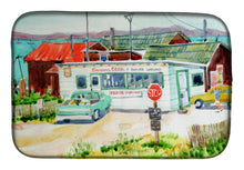 Load image into Gallery viewer, Tacoma Beer and Boiled Shrimp Market Dish Drying Mat – Absorbent, Artistic Kitchen Essentials 6141DDM