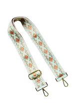 Load image into Gallery viewer, Aztec Diamond Guitar Purse Strap