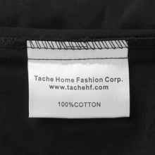 Load image into Gallery viewer, Tache Cotton Lime Green Black Reversible Comforter Set With Zipper Cover