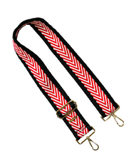 Load image into Gallery viewer, Aztec Arrow Embroidered Guitar like Purse Strap