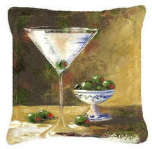 Load image into Gallery viewer, Olive Martini by Malenda Trick Canvas Decorative Pillow TMTR0033PW1414