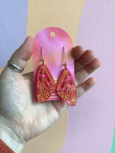 Load image into Gallery viewer, Butterfly Wing  Earrings