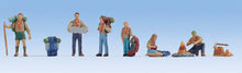 Load image into Gallery viewer, Noch 15879 HO Scale Scouts with Accessories pkg(6)