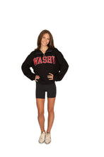 Load image into Gallery viewer, WashU Quarter Zip Sweatshirt