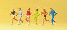 Load image into Gallery viewer, Preiser 14078 HO Scale Recreation &amp; Sports -- Joggers pkg(6)