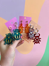 Load image into Gallery viewer, Beetle Earrings