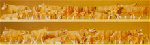 Load image into Gallery viewer, Preiser 14409 HO Scale Cows pkg(30) -- Brown &amp; White