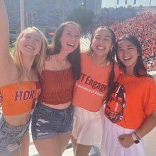 Load image into Gallery viewer, Virginia Tech Hokies Two Tone Tube Top