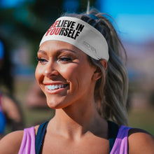 Load image into Gallery viewer, Motivational Headbands (3.5" Tapered)