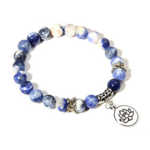Load image into Gallery viewer, Sodalite Peace &amp; Self-Esteem Bracelet