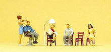 Load image into Gallery viewer, Preiser 10569 HO Scale Working People -- At the Hairdresser pkg(5)