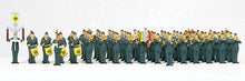 Load image into Gallery viewer, Preiser 13256 HO Scale Military - Modern German Army (BW) - Figure Sets -- 61-Piece Air Force Marching Band - Limited-Run
