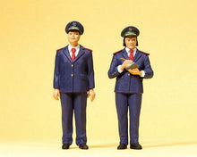 Load image into Gallery viewer, Preiser 45148 G Scale Railroad Personnel -- Chinese Railway Personnel pkg(2)