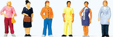 Load image into Gallery viewer, Preiser 79222 N Scale Pedestrians -- Standing Women pkg(6)