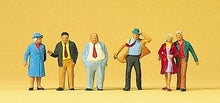 Load image into Gallery viewer, Preiser 10124 HO Scale Pedestrians -- Senior Citizens