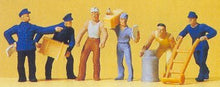 Load image into Gallery viewer, Preiser 14016 HO Scale Delivery Men w/Loads #2 -- pkg(6)