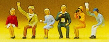 Load image into Gallery viewer, Preiser 10025 HO Scale Sports &amp; Recreation -- Seated Spectators pkg(6)