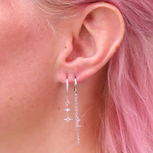 Load image into Gallery viewer, Cascading Chains Hoop - Mix and Match Earring
