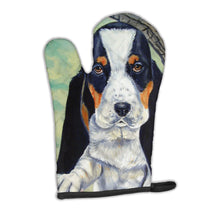 Load image into Gallery viewer, Basset Hound on the branch Oven Mitt 7002OVMT