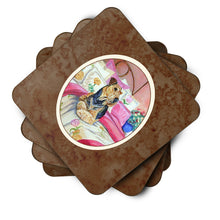 Load image into Gallery viewer, Airedale Waiting on Mom Foam Coaster  7006FC