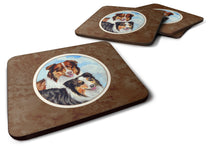Load image into Gallery viewer, Australian Shepherd What a pair Foam Coaster  7009FC