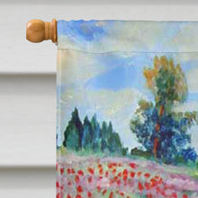 Load image into Gallery viewer, Bernese Mountain Dog Flag Canvas House Size