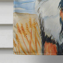 Load image into Gallery viewer, Bernese Mountain Dog Flag Canvas House Size