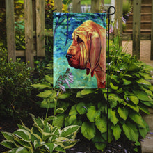 Load image into Gallery viewer, Bloodhound Thoughtful Garden Flag – Decorative Outdoor Yard Flag
