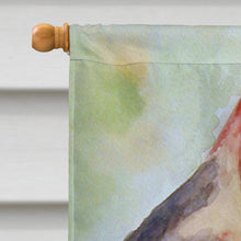 Load image into Gallery viewer, Bloodhound Momma's Love Flag Canvas House Size