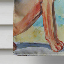 Load image into Gallery viewer, Bloodhound Momma's Love Flag Canvas House Size