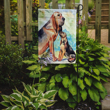 Load image into Gallery viewer, Bloodhound Momma's Love Garden Flag – Decorative Outdoor Yard Flag