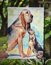 Load image into Gallery viewer, Bloodhound Momma's Love Garden Flag – Decorative Outdoor Yard Flag