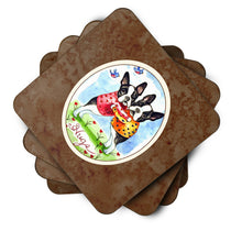 Load image into Gallery viewer, Hugs Boston Terrier Foam Coaster  7015FC