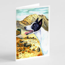 Load image into Gallery viewer, Canaan Dog Greeting Cards -  Blank Note Cards – 8-Pack of Artist-Designed Cards with Envelopes