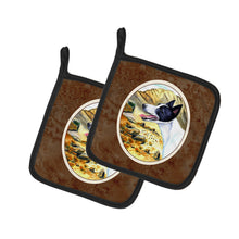 Load image into Gallery viewer, Canaan Dog Pot Holders - Set of 2 Decorative Kitchen Helpers | Made in the USA 7018PTHD