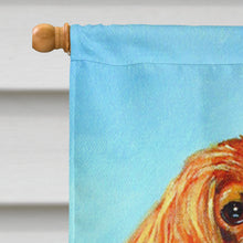 Load image into Gallery viewer, Cavalier Spaniel Momma's Love Flag Canvas House Size