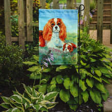 Load image into Gallery viewer, Cavalier Spaniel Momma's Love Garden Flag – Decorative Outdoor Yard Flag