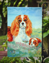 Load image into Gallery viewer, Cavalier Spaniel Momma's Love Garden Flag – Decorative Outdoor Yard Flag
