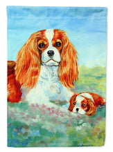 Load image into Gallery viewer, Cavalier Spaniel Momma's Love Garden Flag – Decorative Outdoor Yard Flag