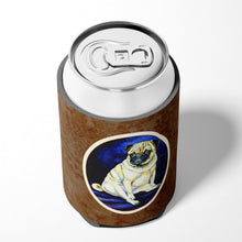 Load image into Gallery viewer, Fawn Pug Penny for your thoughts Can or Bottle Hugger 7026CC