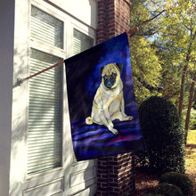 Load image into Gallery viewer, Pug Penny for your thoughts Flag Canvas House Size