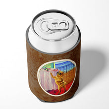 Load image into Gallery viewer, Helping Himself Fawn Pug Can or Bottle Hugger 7027CC