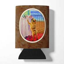 Load image into Gallery viewer, Helping Himself Fawn Pug Can or Bottle Hugger 7027CC